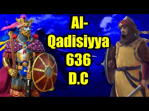 ⚔️☪️ Al-Qadisiyya 636 AD The Arabs defeat Persia. Expansion of the Rashidum Caliphate.