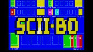 SCII-BO, animated Spite and Malice card game screenshot 4