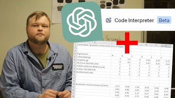ChatGPT Lab Data Analysis with Code Interpreter