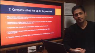 SUSTAINABLE MANAGEMENT AND MARKETING VIDEO