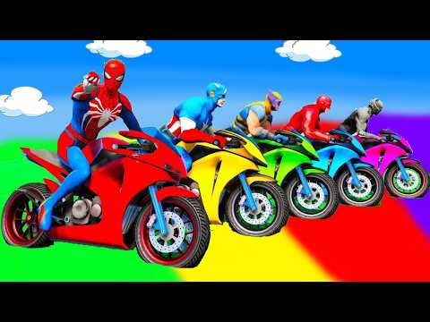 الرجل العنكبوت انقاذ باتمان Spider-Man Rescue batman vs iron man vs venom funny Game GTA 5 superhero