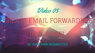 How to Create Email Forwarders in cPanel