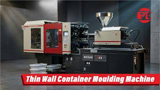 Plastic Thin Wall Container Moulding Machine Small Plastic Box Making Machine Pratishna Engineers