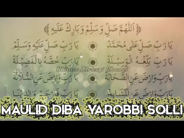 MAULID DIBA ~YA ROBBI SHOLLI ALA MUHAMMAD || SPESIAL MAULID NABI 1443 H 2021 class=