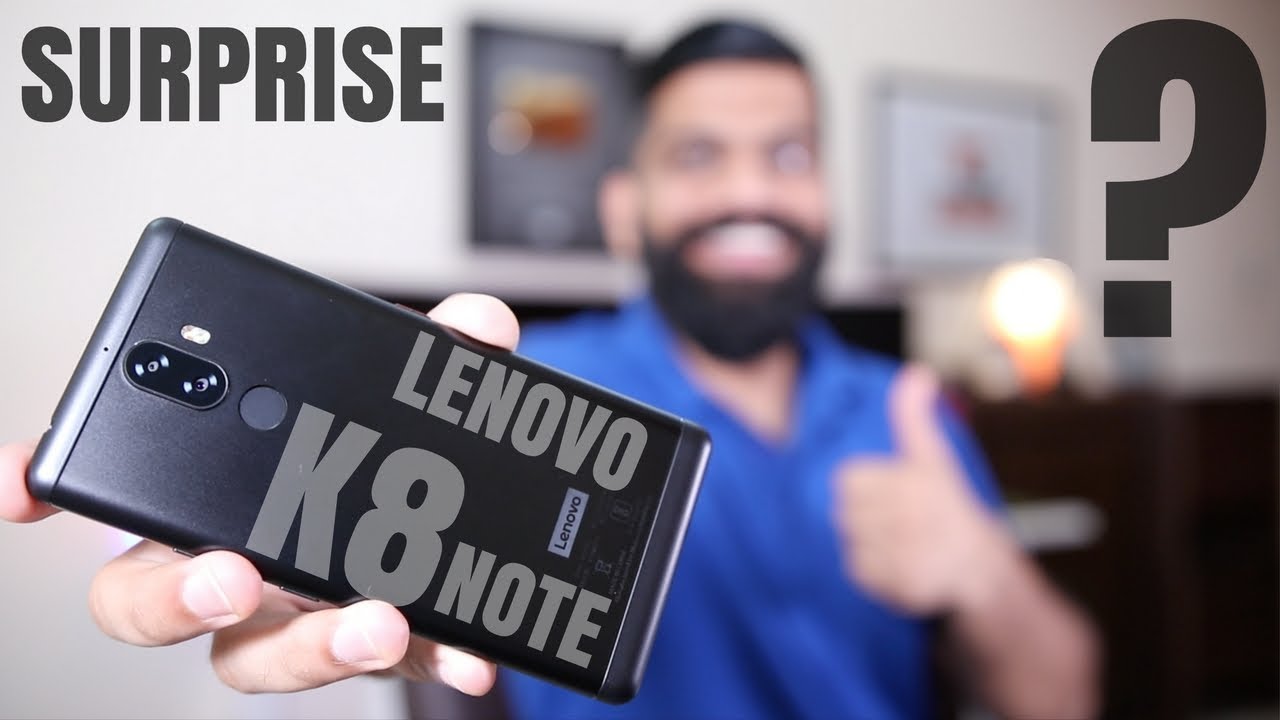 Lenovo K8 Note Unboxing and First Look - Killer K8 Note? Surprise