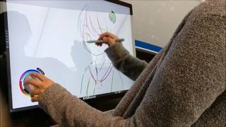 Microsoft surface studio and dial demo