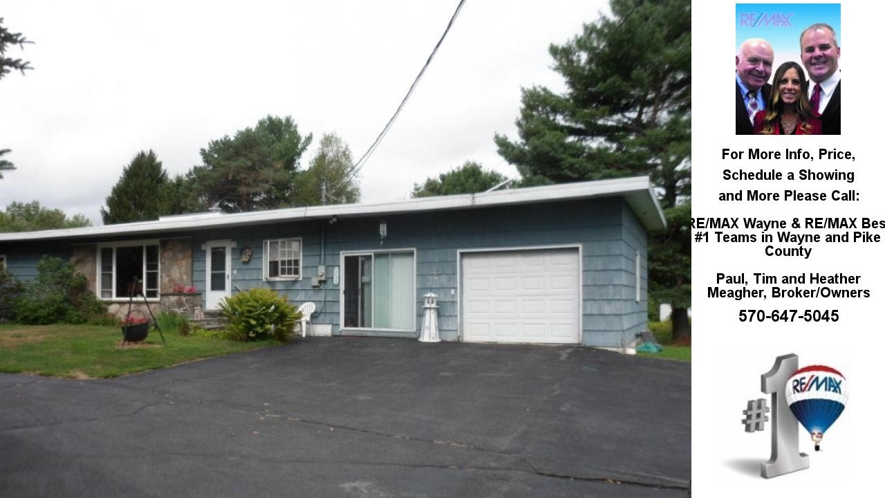 3067 LAKE ARIEL Hwy, Honesdale, PA Presented by RE/MAX Wayne & RE/MAX