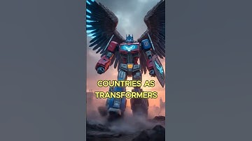 Countries as Transformers | AI Reimagined Nations 🤖🌍  #creativeai  #shortvideos #shorts #youtube