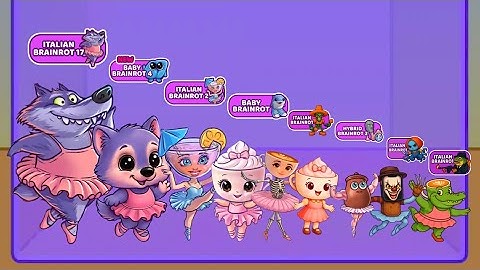 Merge Fellas Italian Brainrot 17, Baby Brainrot 4, Brainrot 2 Gameplay Max Level New Mode Maker