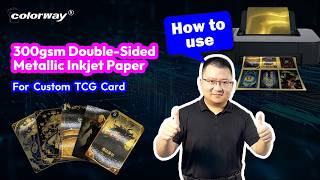 How to Print Custom Pokémon & TCG Cards | 300gsm Double-Sided Metallic Inkjet Paper  At home