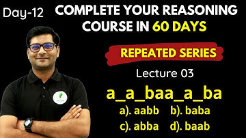 SSC  CGL REASONING DAY-12 | Number Series Part 03 | Master yourself in Reasoning by Anubhav Sir
