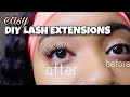 EASY QUICK DIY AT HOME LASH EXTENSIONS | TayPancakes