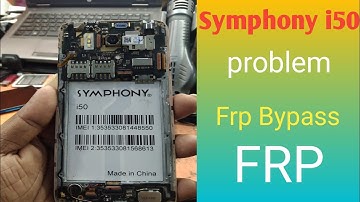 Symphony i50 Android version 6.0 problem Frp bypass