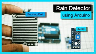 FC-37 Rain Sensor Module with Arduino