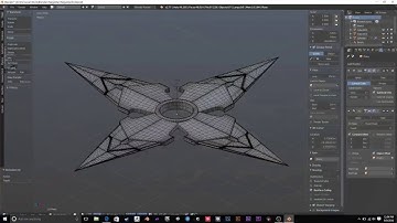 Blender Modeling - Ninja Star Pt 2 (Lo Poly)
