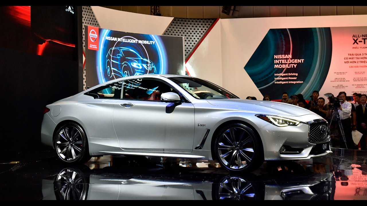 Infiniti booth at Vietnam International Motor Show 2016