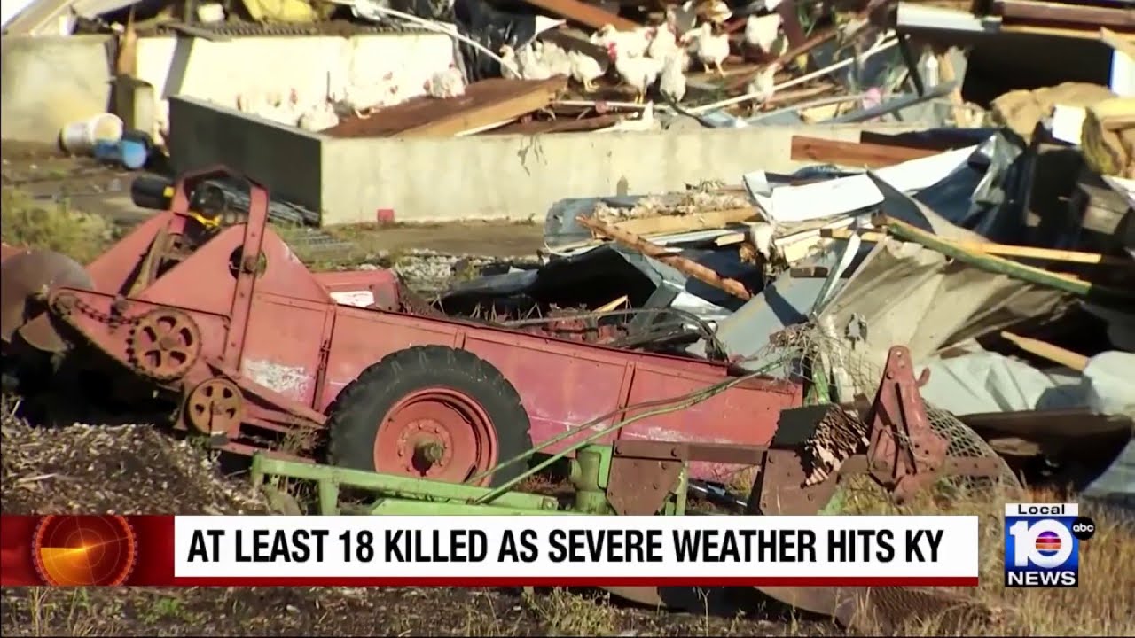 At least 27 dead due to severe weather in Midwest, South - YouTube