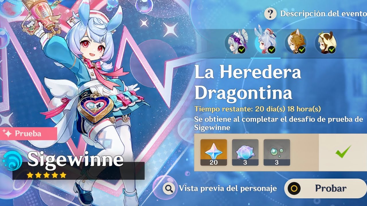 GENSHIN IMPACT / La Heredera Dragonista