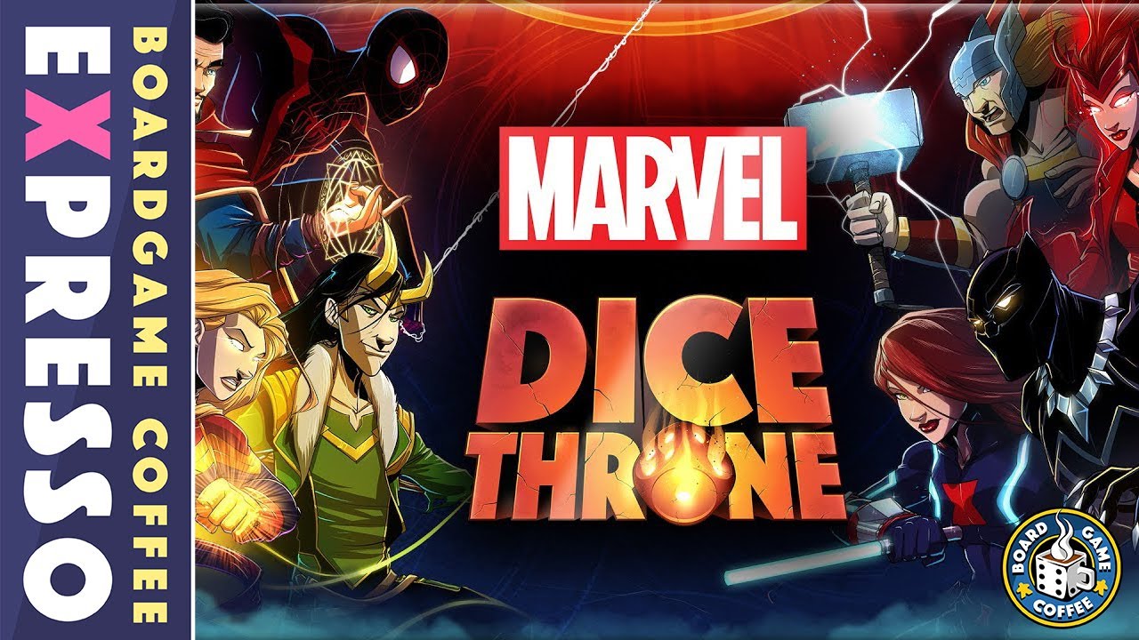 Marvel Dice Throne Expresso YouTube
