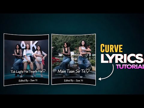 How To Make Curve Aesthetic !! Curve Lyrics Edits In Capcut 2026 👅🔥 || Android Phone Secret Trick 😱🔥
