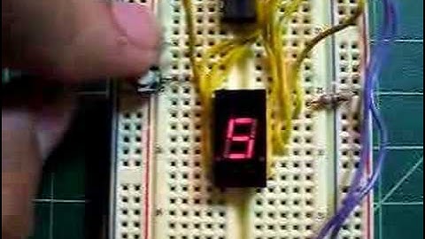 Lesson 5: Experiment 3: 7-Segment LED (explanation)