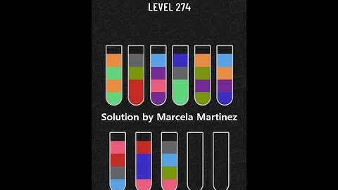 Water Sort Puzzle level 274 | Gameplay Mobile Games