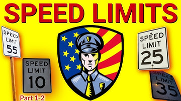 Maximum Speed Limits, Violations, and Penalties for all U.S. Speed Limits (Part 1&2) #driversed #fyp