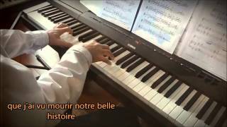 Video thumbnail of "Juliana ( Claude Michel ).  Piano et arrangements : André Caron"