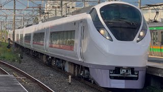 【前と後ろで編成番号が違う！？】回8126M E657系K2編成KY出場回送　E657系カツK2編成（10号車は元K8編成）小金井駅3番線通過！