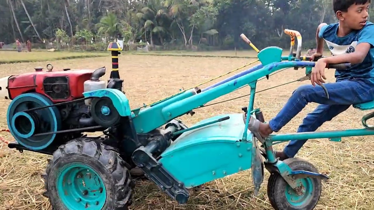 Excellent machine start Diesel engine machine starting | Amazing machine start Amazing power 