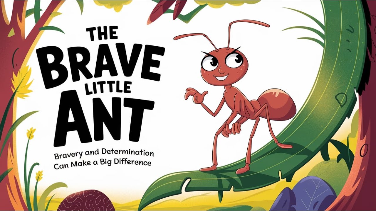 Andy The Brave Little Ant 🐜 | Kids Moral Stories - YouTube