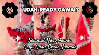 Udah Ready Gawai? - Liscynthia Darie (Official Lyrics Video)