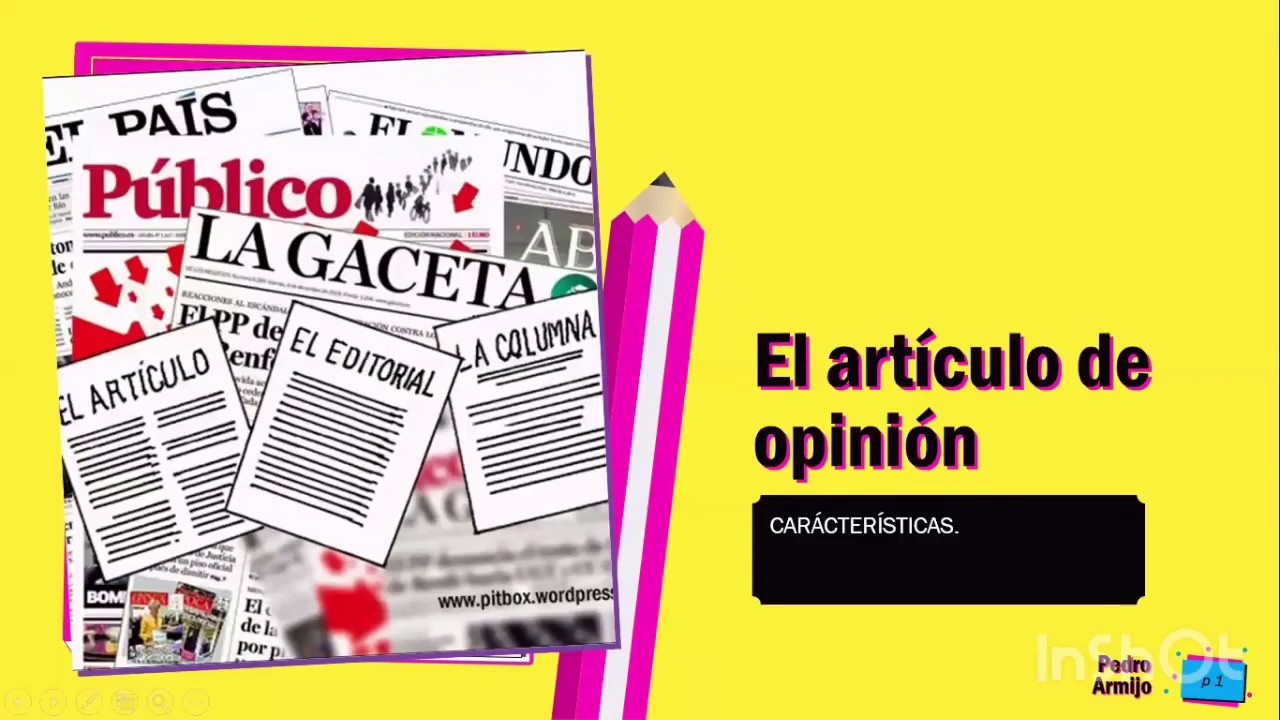 El articulo de opinión YouTube El articulo de opinión YouTube