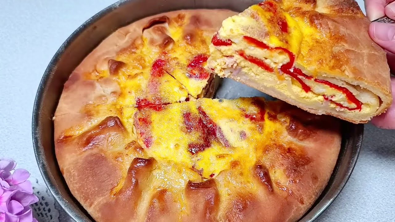 Pita sa paprikom !😋 Probajte nešto novo i preukusno !😍