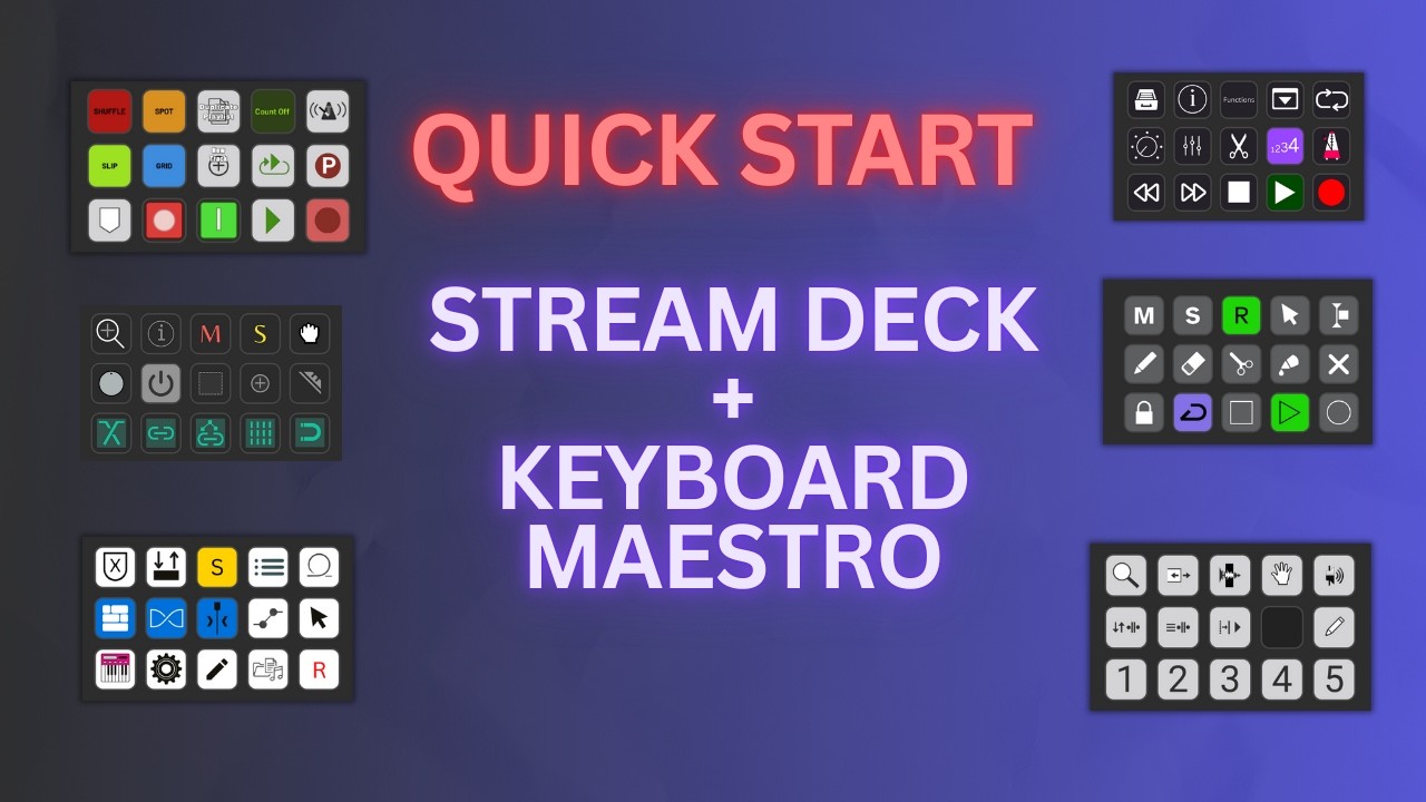 How to Use Stream Deck for Music Production (Logic Pro, Pro Tools & Reaper)
