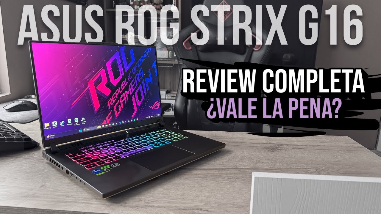 ASUS ROG STRIX G16 | ✅COSAS BUENAS | ❌COSAS MALAS | REVIEW COMPLETA