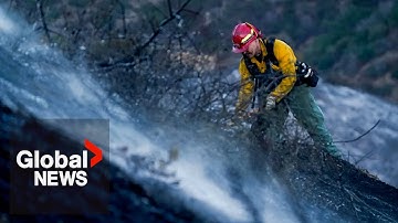 What is a red flag warning and what does it mean for the LA wildfires?