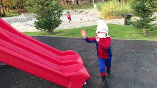 2021 Ekim 31 Pazar Hava Çok Güzel Babamla Gemili Parka Geldik Çocuklar Var Hep Beraber Eğleniyoruz