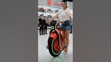 Honda’s One-Wheeled Motorcycle Steals the Show at Seoul Tech Expo 2026 automobile #japan #honda