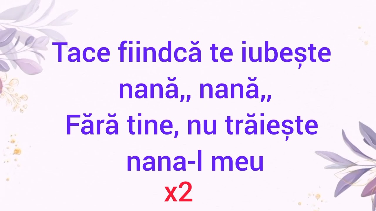 Veronica Chisota    - Ce-ai făcut nană din mine  #Cover cu versuri #Karaoke