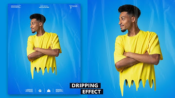 How to Make Dripping Effect in Adobe Photoshop   Tutorial for Beginners