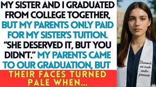 Details My Parents Paid For My Sister’s College But Not Mine — At Graduation, Their Faces Went Pale When… Update