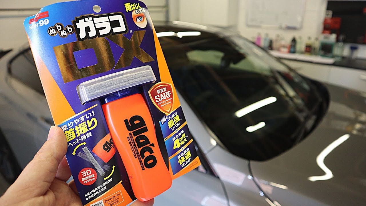 Soft99 Glaco DX Glass Treatment Automotive Rain Repellent