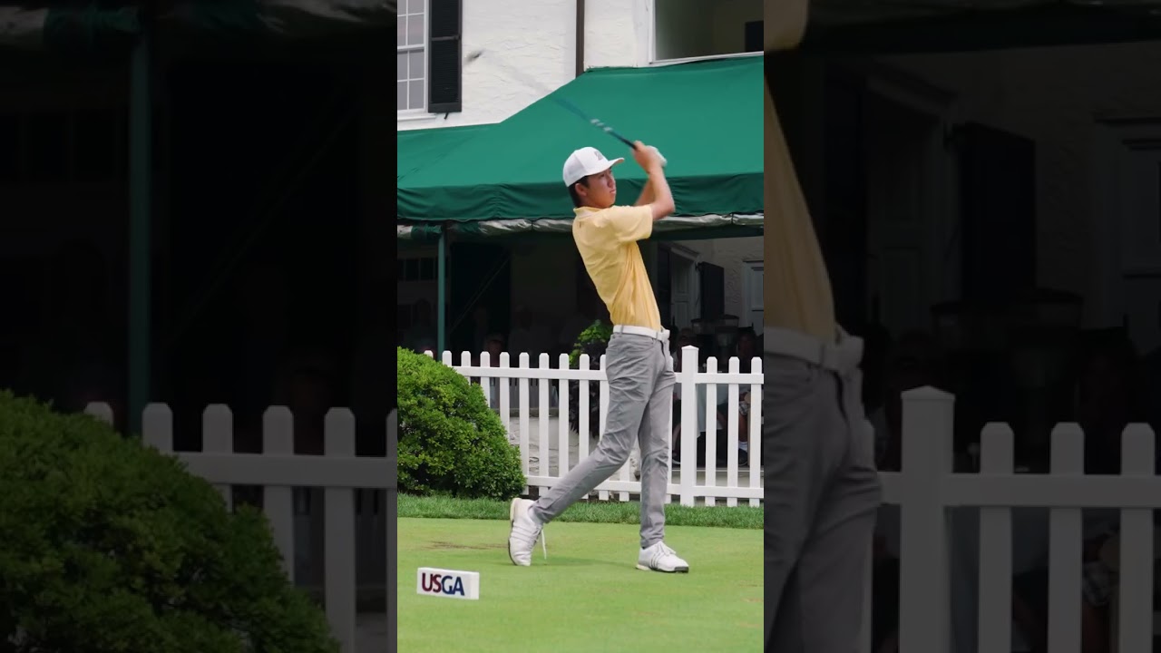 8 golfers, 1 trophy 🏆 The quarterfinals of the 126th U.S. Amateur are underway at Merion.