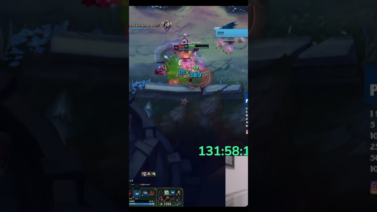 Pun1sher Cassiopeia 1vs2 - League of Legends  