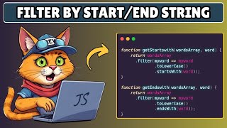 Filter by Starting & Ending of String Using Javascript - Challenge #8