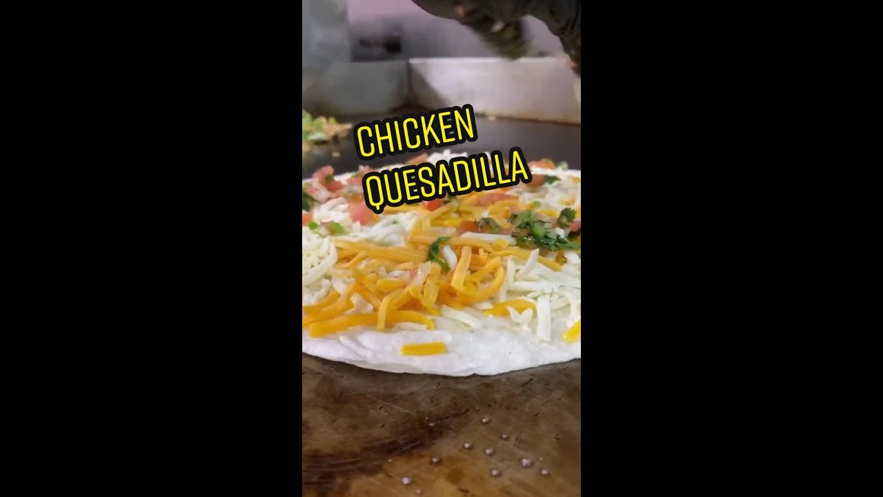 Loaded Chicken Quesadilla from this fusion restaurant🔥 📍 world famous