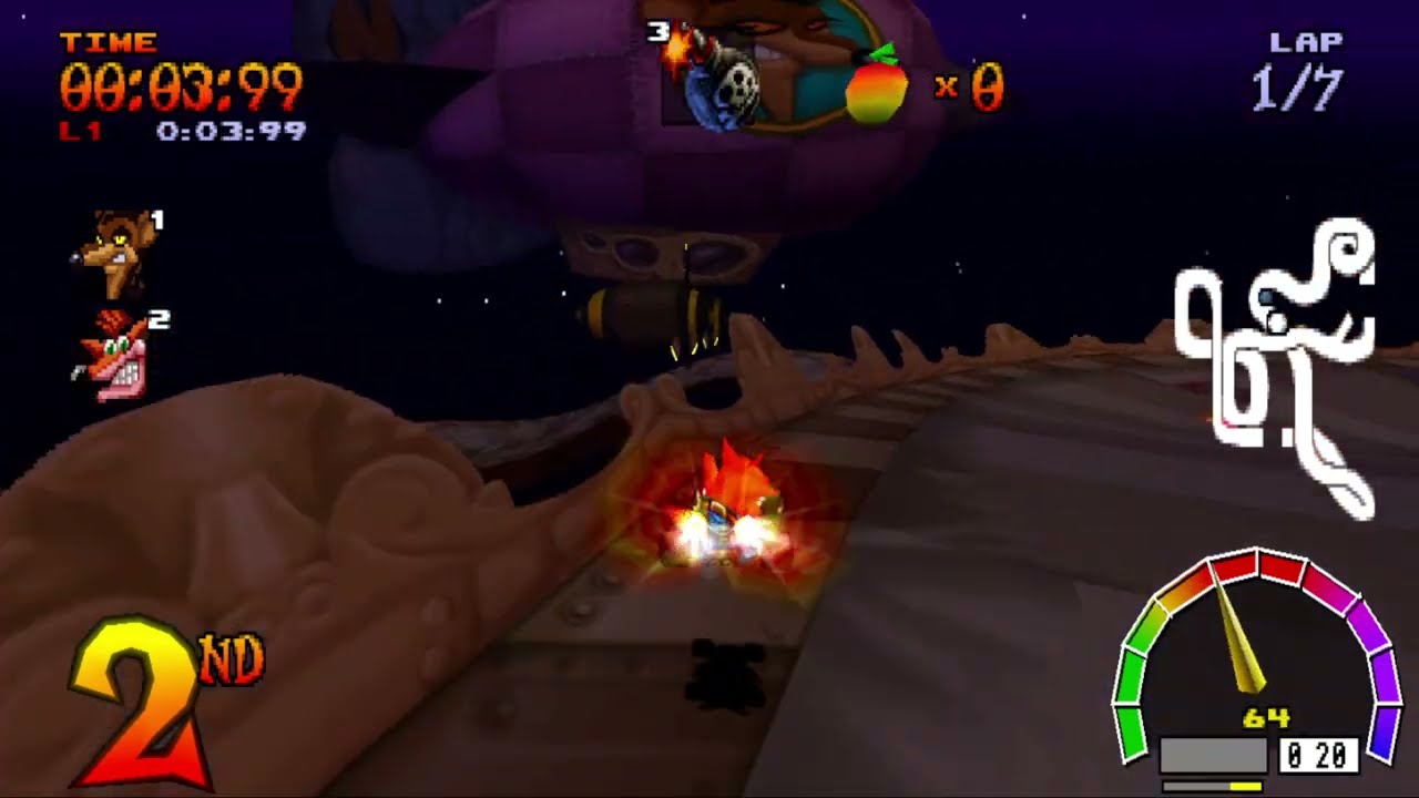 CTR UNLIMITED V1.0.0 - Boss Challenge (Pinstripe Potoroo)