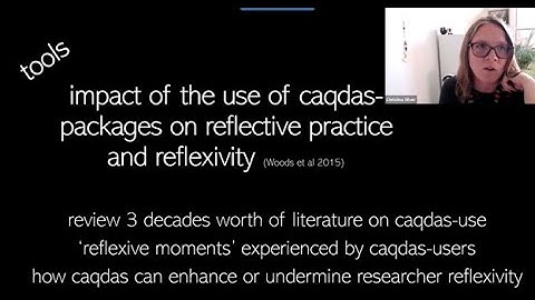 CNPwebinar039 CAQDAS for reflection and reflexivity