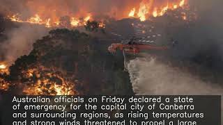 Video from Aus shows how fast bushfires can move when wind changes direction